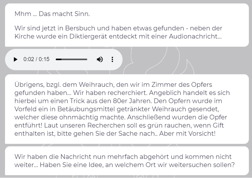 Chat-Cop Bersbuch